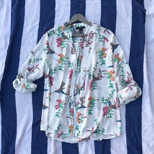 Alfani Bird Blouse